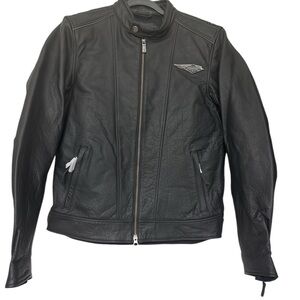 Harley-Davidson Black Leather Motorcycle Jacket